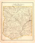 Township 5 South Range 8 West of 3rd Principal Meridian from an Illustrated Historical Atlas Map of Randolph County, Ills. : Carefully Compiled from Personal Examinations and Surveys 1875 by Relic Map Company