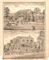 Residence & Office of Dr. William A. Gordon from an Illustrated Historical Atlas Map of Randolph County, Ills. : Carefully Compiled from Personal Examinations and Surveys 1875 by Relic Map Company