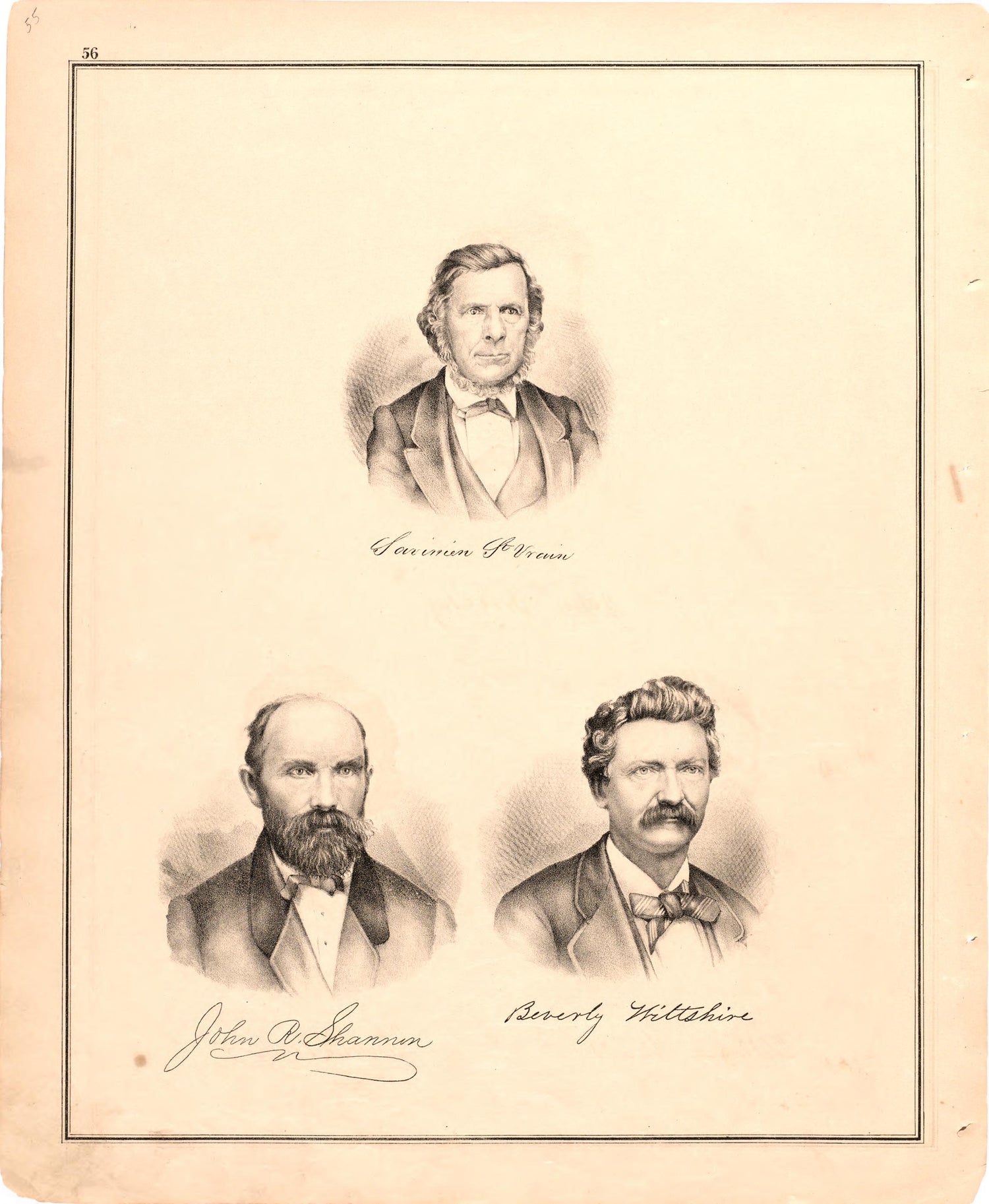 Illustration 1 from an Illustrated Historical Atlas Map of Randolph County, Ills. : Carefully Compiled from Personal Examinations and Surveys 1875 by Relic Map Company