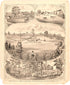 Views On the Farm of Mrs. Elizabeth Wehrheim, Near Evansville, Randolph County Ill. from an Illustrated Historical Atlas Map of Randolph County, Ills. : Carefully Compiled from Personal Examinations and Surveys 1875 by Relic Map Company