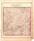Township 4 South Range 6 West of 3rd Principal Meridian from an Illustrated Historical Atlas Map of Randolph County, Ills. : Carefully Compiled from Personal Examinations and Surveys 1875 by Relic Map Company