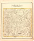 Township 6 South Range 6 West of 3rd Principal Meridian from an Illustrated Historical Atlas Map of Randolph County, Ills. : Carefully Compiled from Personal Examinations and Surveys 1875 by Relic Map Company