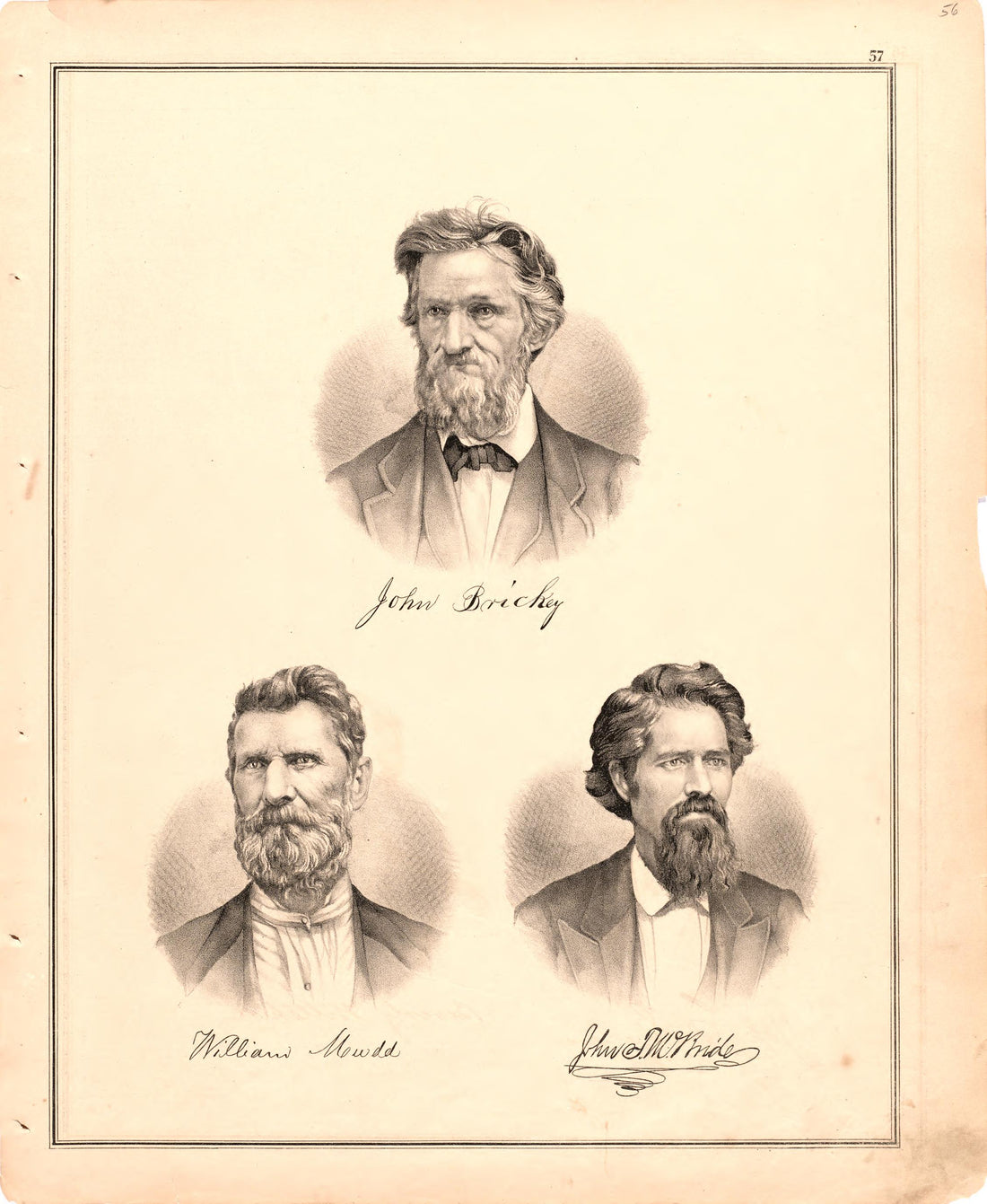 Illustration 2 from an Illustrated Historical Atlas Map of Randolph County, Ills. : Carefully Compiled from Personal Examinations and Surveys 1875 by Relic Map Company