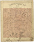 Township 50 North, Range 22W. 5th P.M. from Township Plats : Saline County, Missouri 1876 by Relic Map Company
