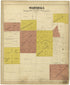 Marshall from Township Plats : Saline County, Missouri 1876 by Relic Map Company