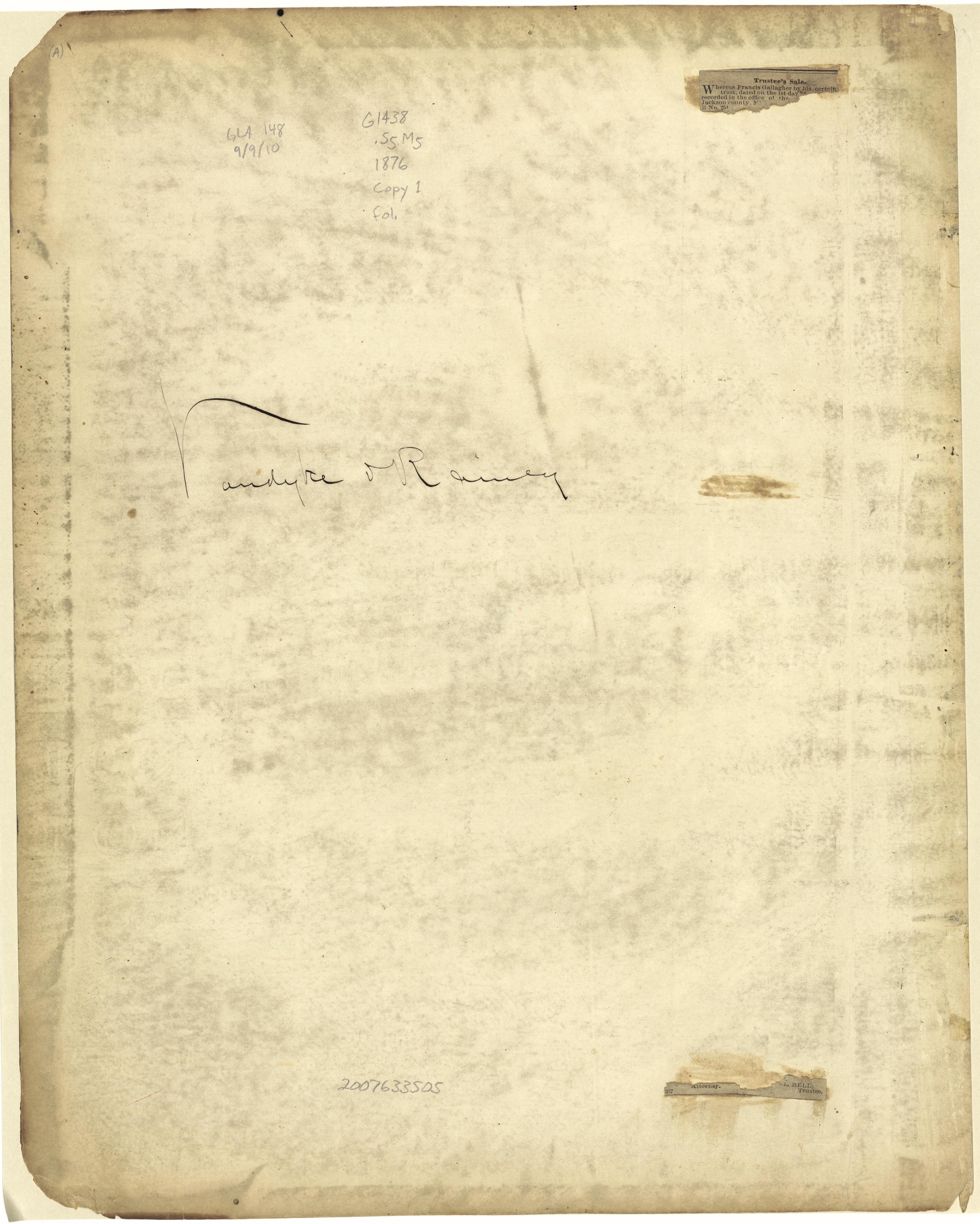 This old map of Missouri, Saline County,  was created by Missouri Publishing Co in 1876