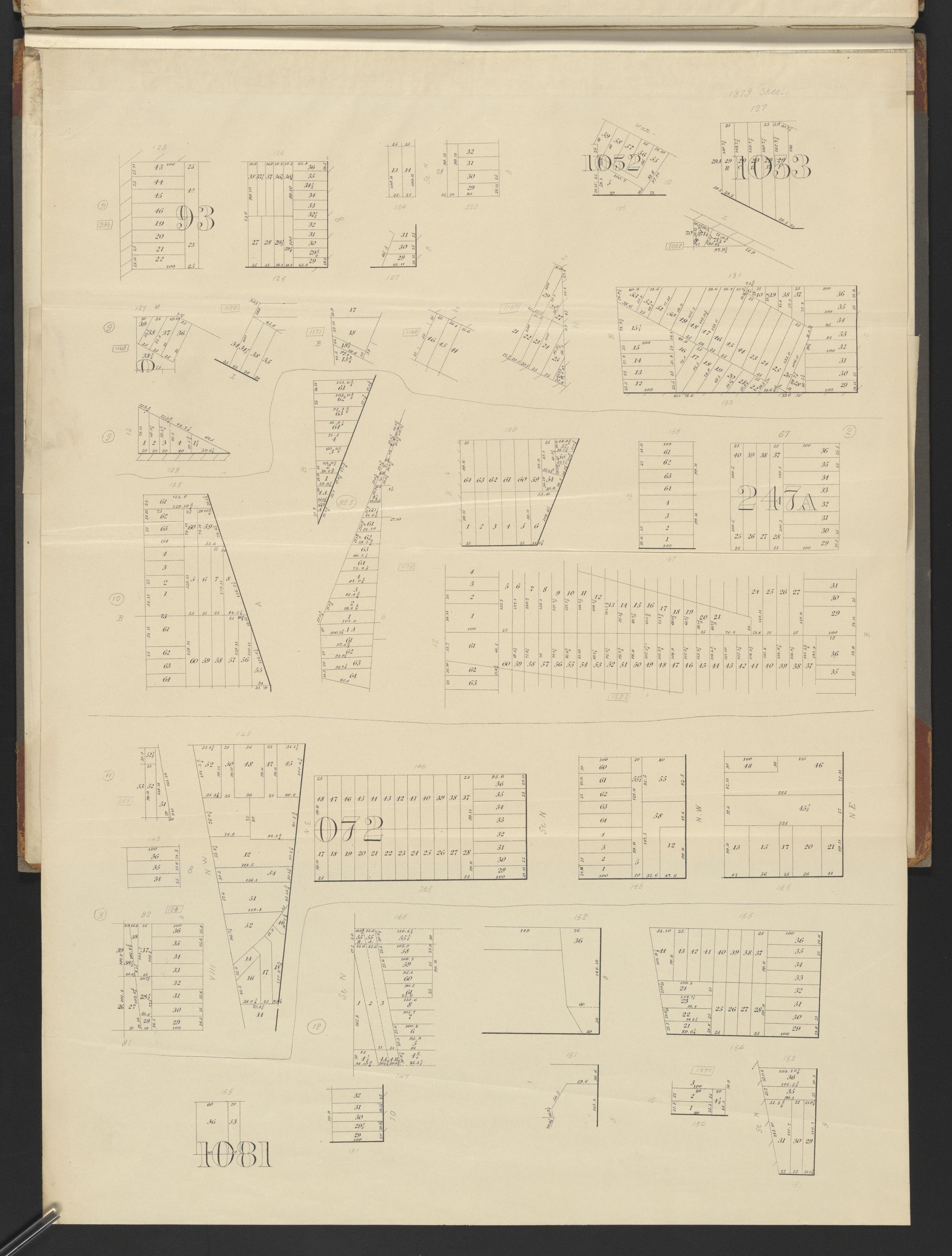 Image 6 of Additions to and Revisions of the West Side Atlas, to October 1st, 1879 from Additions to and Revisions of the West Side Atlas, to October 1st, 1879 by Relic Map Company