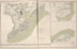 Charleston City and Harbor; Plan and Battle of Belmont, Missouri from Atlas of the War of the Rebellion Giving Union and Confederate Armies by Actual Surveys by the Union and Confederate Engineers, and Approved by the Officers In Command, of All the M... by Relic Map Company