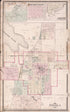 Flint, Steubenville, Jamestown, & Angola from Atlas of Steuben County, Indiana : to Which Are Added Various General Maps, History, Statistics, Illustrations, & C. & C. & C 1880 by Relic Map Company