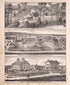 Residences from Atlas of Steuben County, Indiana : to Which Are Added Various General Maps, History, Statistics, Illustrations, & C. & C. & C 1880 by Relic Map Company