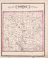 Otsego Township from Atlas of Steuben County, Indiana : to Which Are Added Various General Maps, History, Statistics, Illustrations, & C. & C. & C 1880 by Relic Map Company
