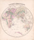 Eastern Hemisphere from Atlas of Steuben County, Indiana : to Which Are Added Various General Maps, History, Statistics, Illustrations, & C. & C. & C 1880 by Relic Map Company