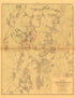 Map of the Battlefield of Chickmauga. Noon to Night Sept. 20, 1863 from Atlas of Chickamauga, Chattanooga, and Vicinity 1901 by Relic Map Company