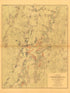 Map of the Battlefield of Chickmauga. 3:30 to Night, Sept. 19, 1863 from Atlas of Chickamauga, Chattanooga, and Vicinity 1901 by Relic Map Company
