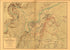 Map of the Battlefields of Chattanooga, Battle of Missionary Ridge from Atlas of Chickamauga, Chattanooga, and Vicinity 1901 by Relic Map Company