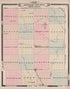 Steele County, North Dakota from Illustrated Historical Atlas of Traill and Steele Counties, North Dakota 1892 by Relic Map Company