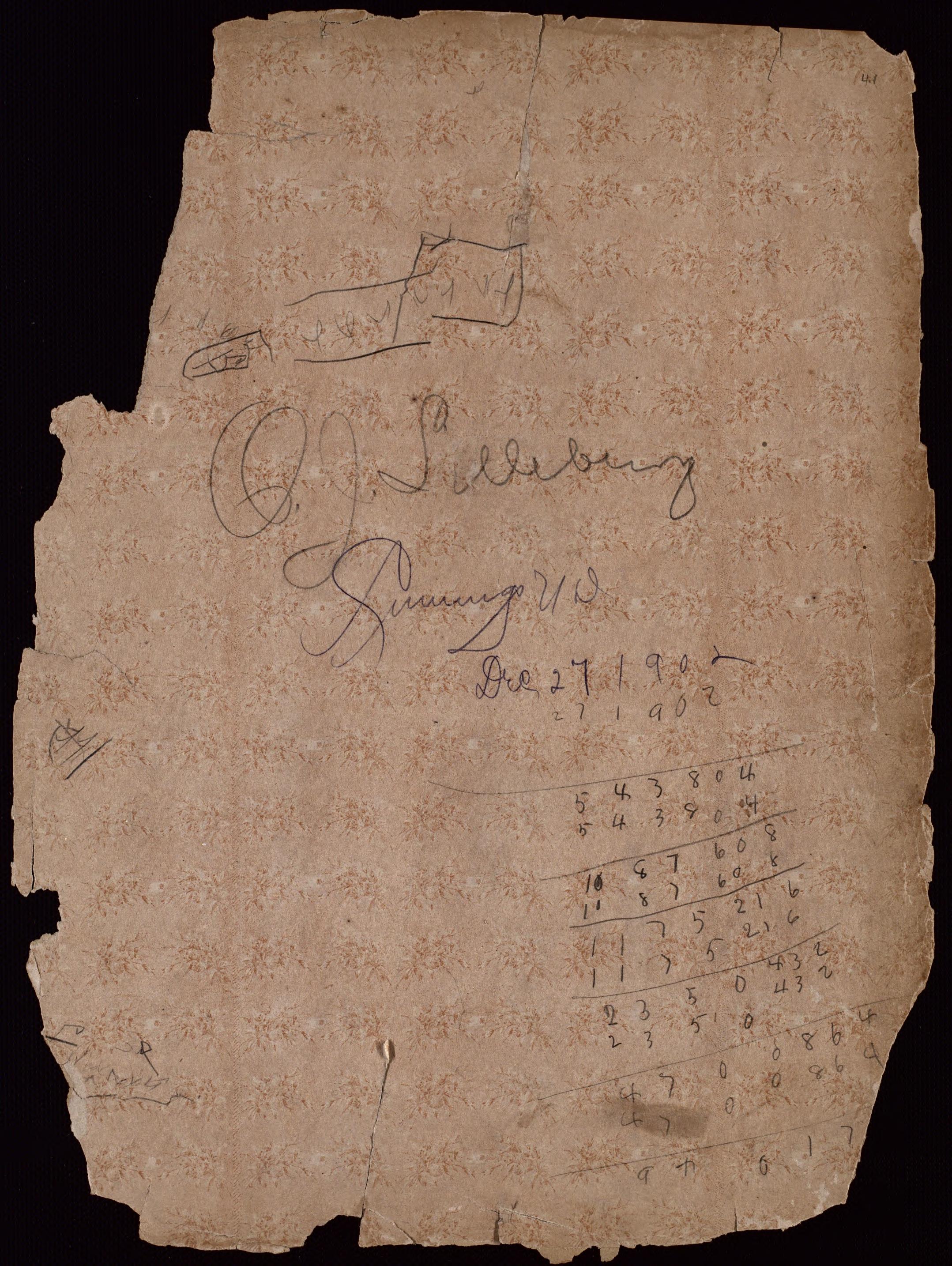 Flyleaf Annotations from Illustrated Historical Atlas of Traill and Steele Counties, North Dakota 1892 by Relic Map Company