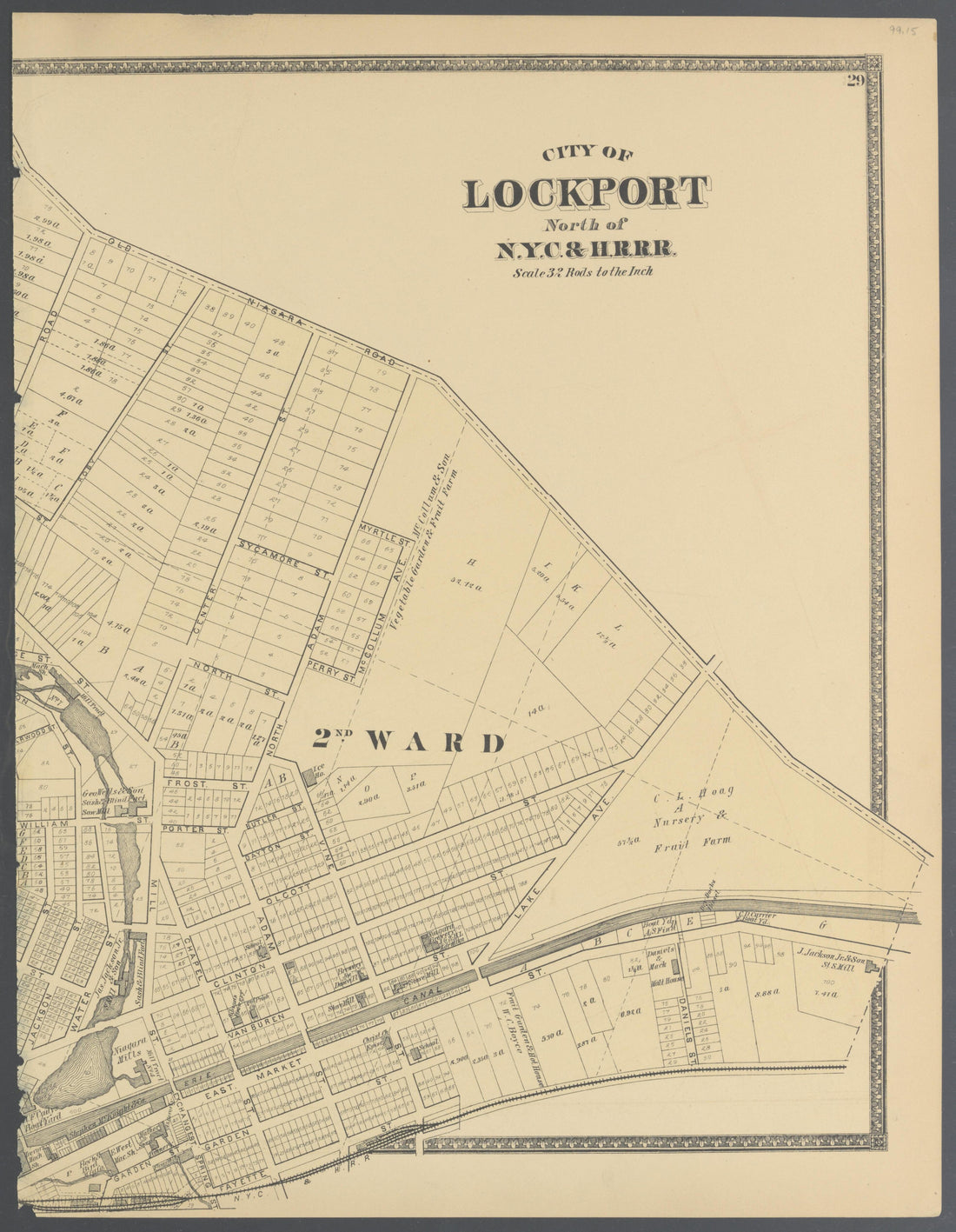 Image 16 of Atlas of Niagara and Orleans Counties, New York from Atlas of Niagara and Orleans Counties, New York : from Actual Surveys and Official Records 1875 by Relic Map Company