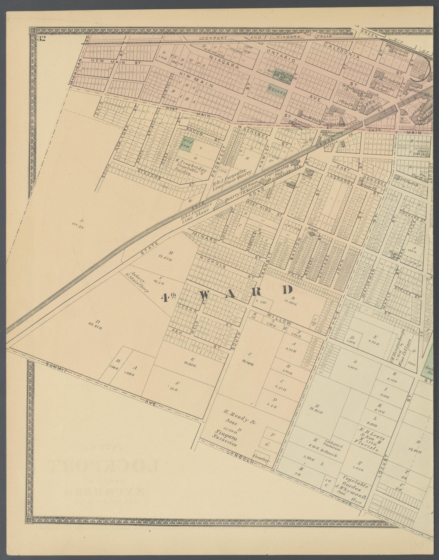 Image 17 of Atlas of Niagara and Orleans Counties, New York from Atlas of Niagara and Orleans Counties, New York : from Actual Surveys and Official Records 1875 by Relic Map Company