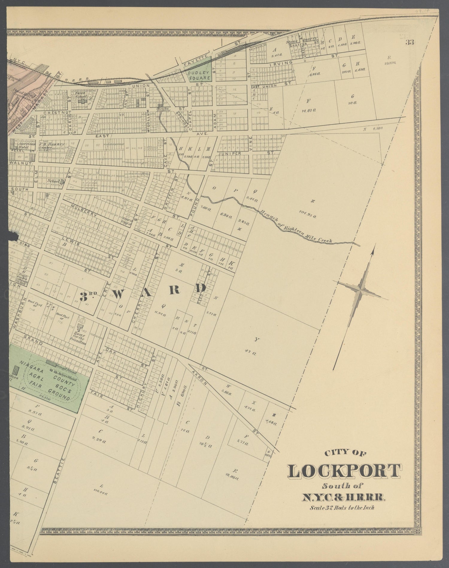 Image 18 of Atlas of Niagara and Orleans Counties, New York from Atlas of Niagara and Orleans Counties, New York : from Actual Surveys and Official Records 1875 by Relic Map Company