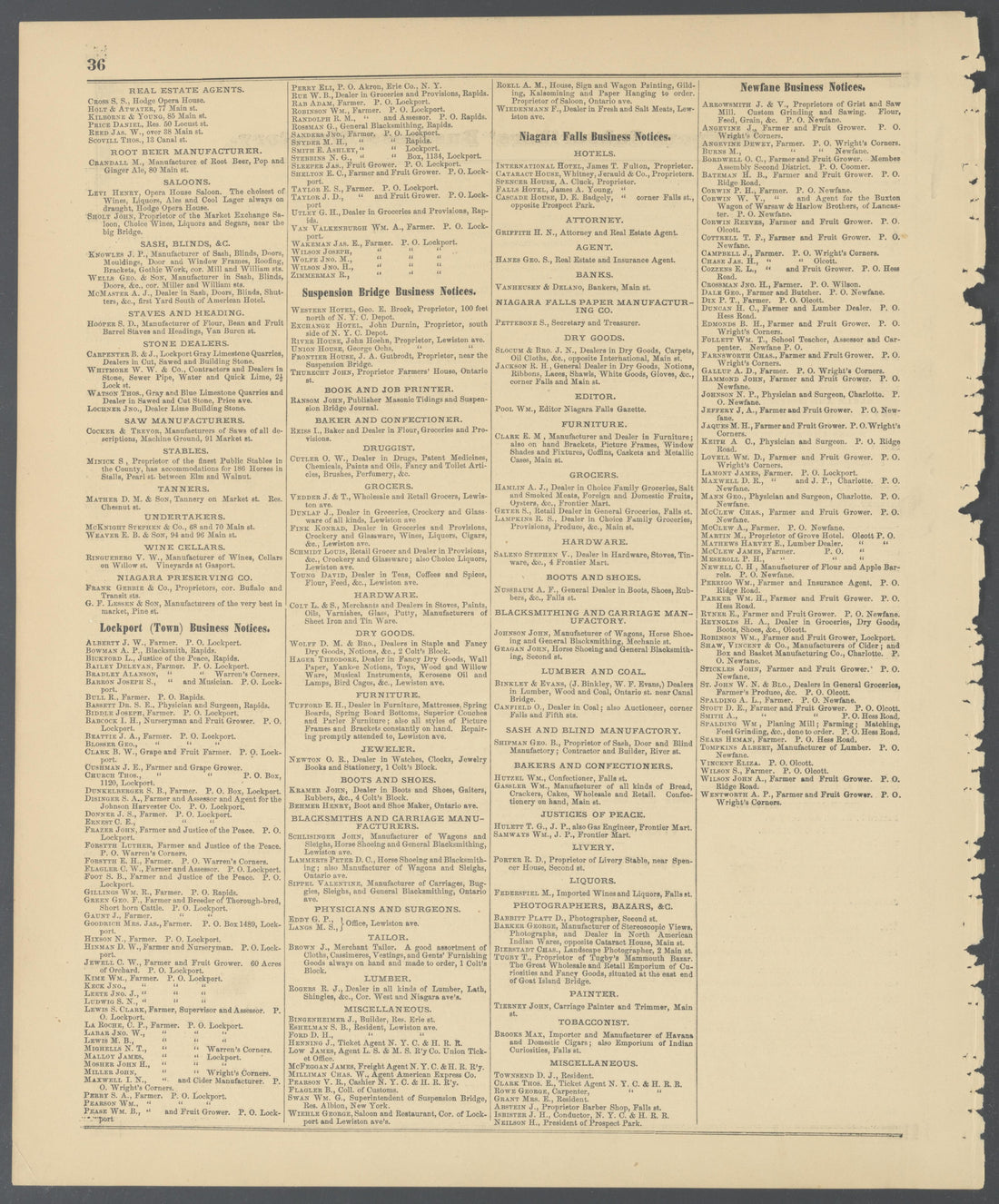 Image 20 of Atlas of Niagara and Orleans Counties, New York from Atlas of Niagara and Orleans Counties, New York : from Actual Surveys and Official Records 1875 by Relic Map Company