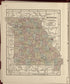 Missouri from the Campaign Atlas, for 1861 : United States by Relic Map Company