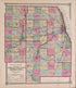 Atlas of Illinois--continued from Atlas of Marshall County and the State of Illinois : to Which Is Added an Atlas of the United States, Maps of the Hemispheres &c. &c. &c 1870 by Relic Map Company