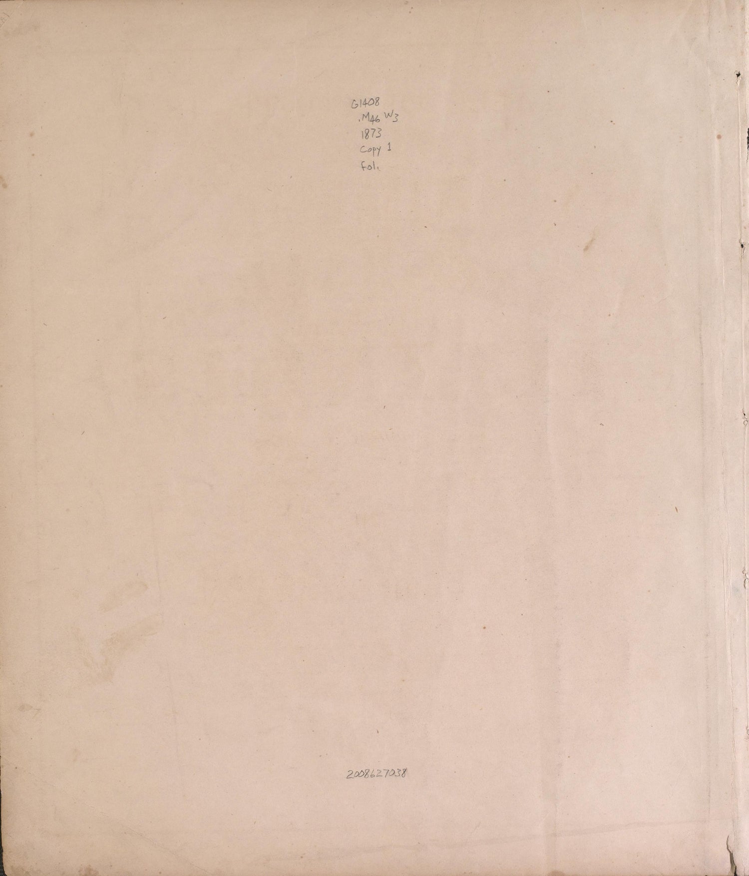Endpage from Atlas of Marshall County and the State of Illinois : to Which Is Added an Atlas of the United States, Maps of the Hemispheres &amp;c. &amp;c. &amp;c 1870 by Relic Map Company