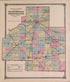 Atlas of Illinois--continued from Atlas of Marshall County and the State of Illinois : to Which Is Added an Atlas of the United States, Maps of the Hemispheres &c. &c. &c 1870 by Relic Map Company