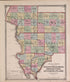 Atlas of Illinois--end from Atlas of Marshall County and the State of Illinois : to Which Is Added an Atlas of the United States, Maps of the Hemispheres &c. &c. &c 1870 by Relic Map Company