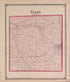 Evans from Atlas of Marshall County and the State of Illinois : to Which Is Added an Atlas of the United States, Maps of the Hemispheres &c. &c. &c 1870 by Relic Map Company