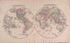 Map of Western and Eastern Hemisphere from Atlas of Marshall County and the State of Illinois : to Which Is Added an Atlas of the United States, Maps of the Hemispheres &c. &c. &c 1870 by Relic Map Company