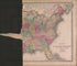 Map of the United States (partial) from Atlas of Marshall County and the State of Illinois : to Which Is Added an Atlas of the United States, Maps of the Hemispheres &c. &c. &c 1870 by Relic Map Company