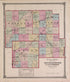Atlas of Illinois--continued from Atlas of Marshall County and the State of Illinois : to Which Is Added an Atlas of the United States, Maps of the Hemispheres &c. &c. &c 1870 by Relic Map Company