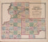 Atlas of Illinois--continued from Atlas of Marshall County and the State of Illinois : to Which Is Added an Atlas of the United States, Maps of the Hemispheres &c. &c. &c 1870 by Relic Map Company