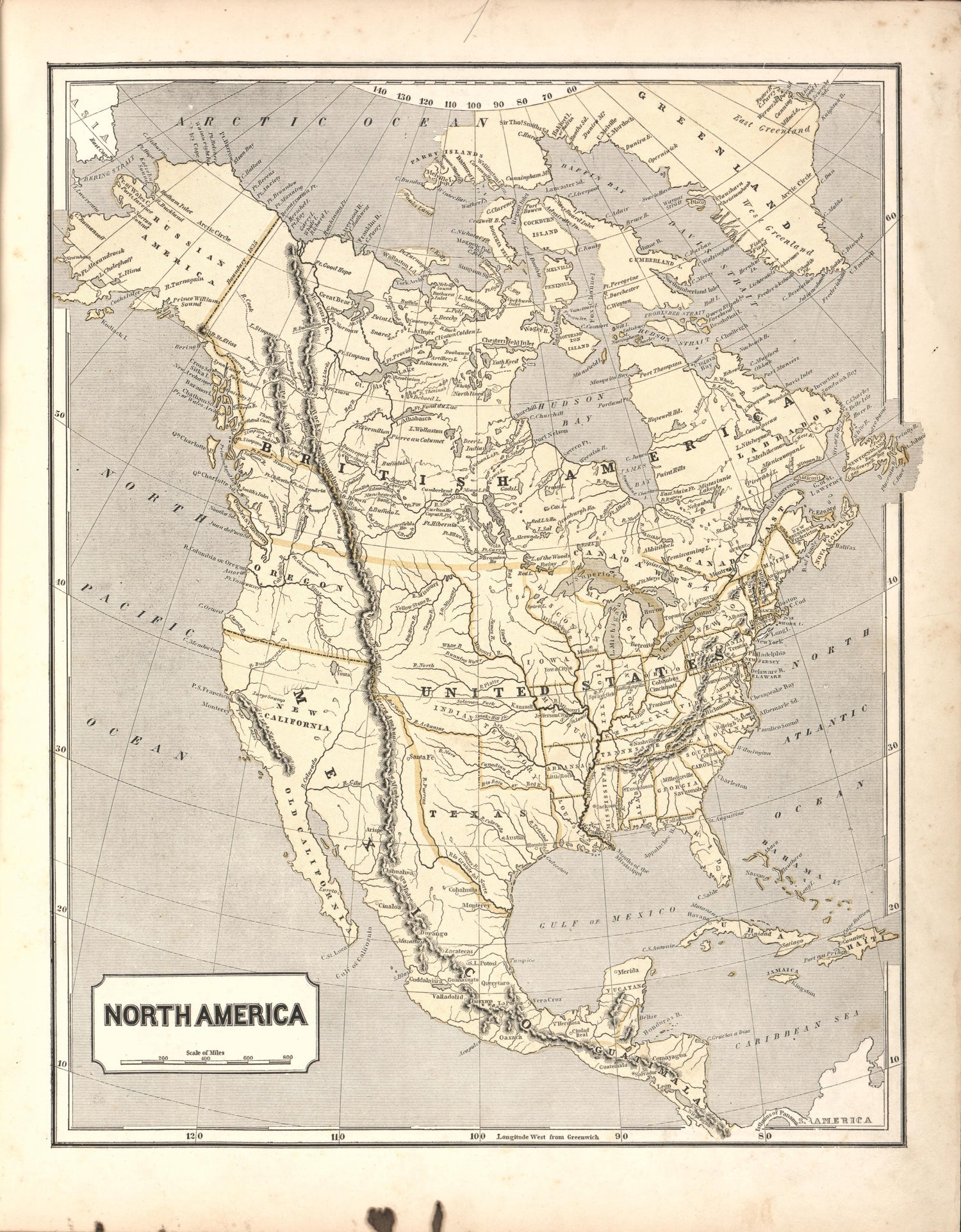 North America from Morse&
