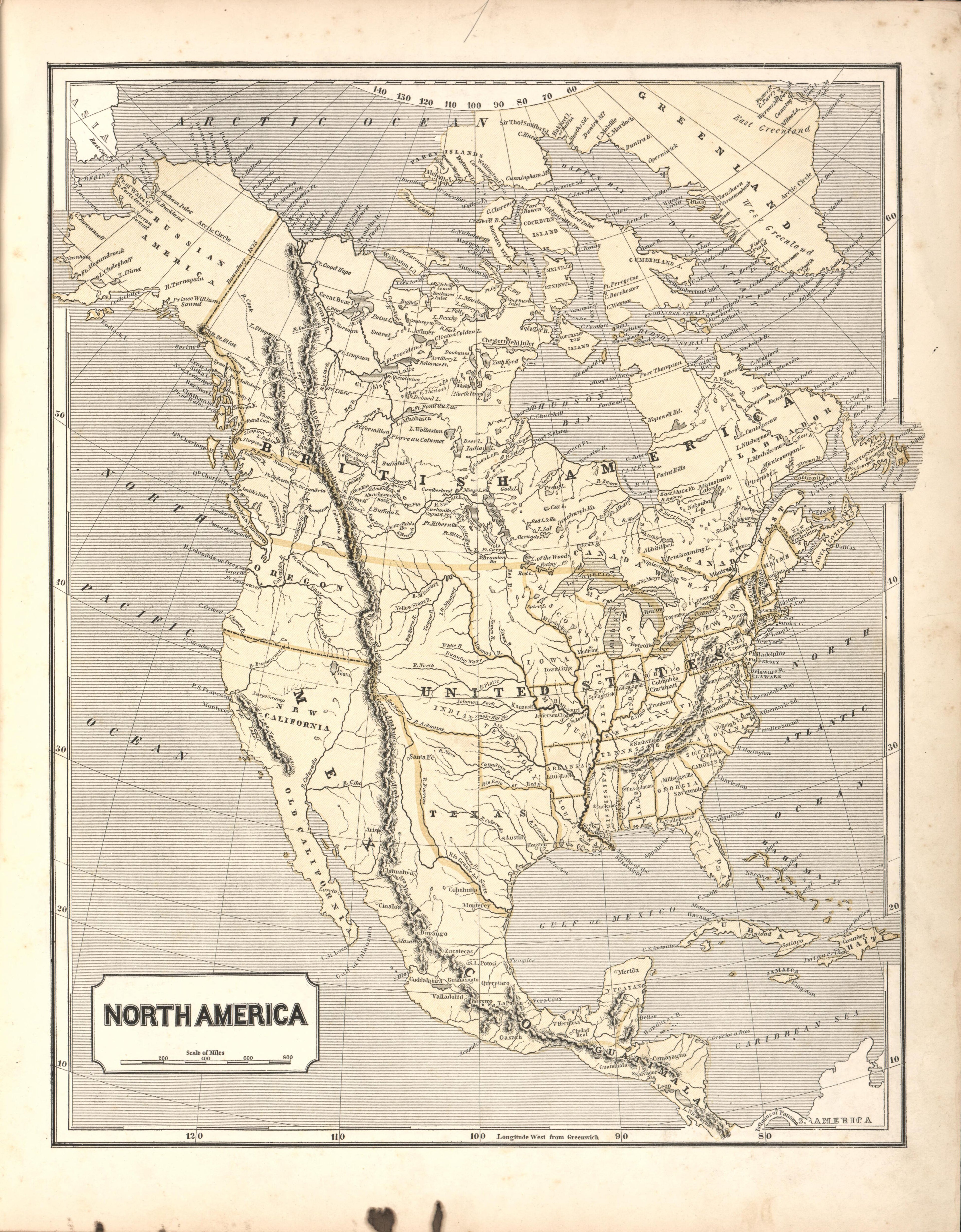 North America from Morse&