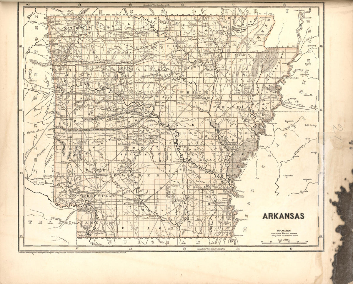 Arkansas from Morse&