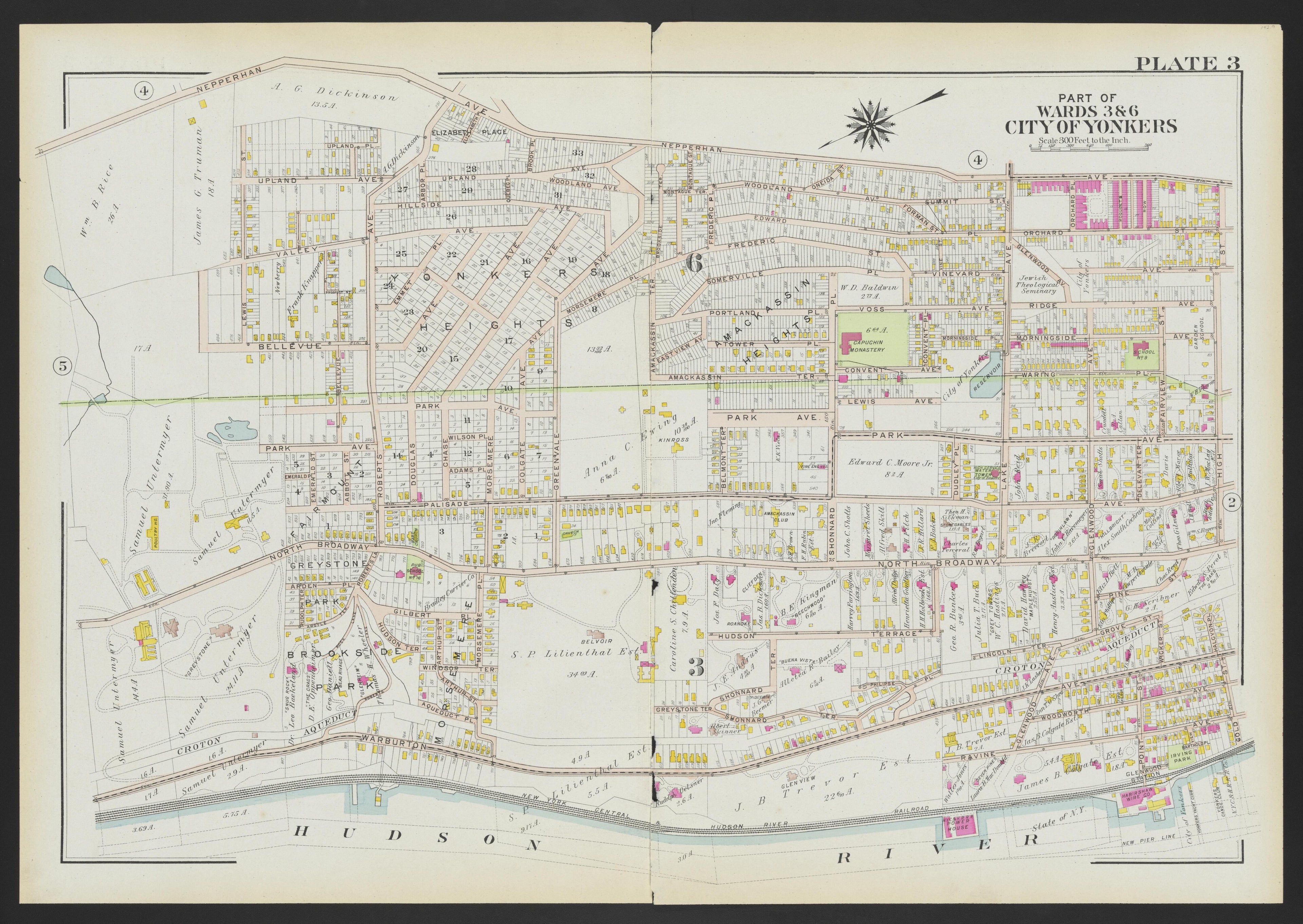 Image 7 of Atlas of Westchester County, New York from Atlas of Westchester County, New York : from Actual Surveys and Official Plans 1911 by Relic Map Company