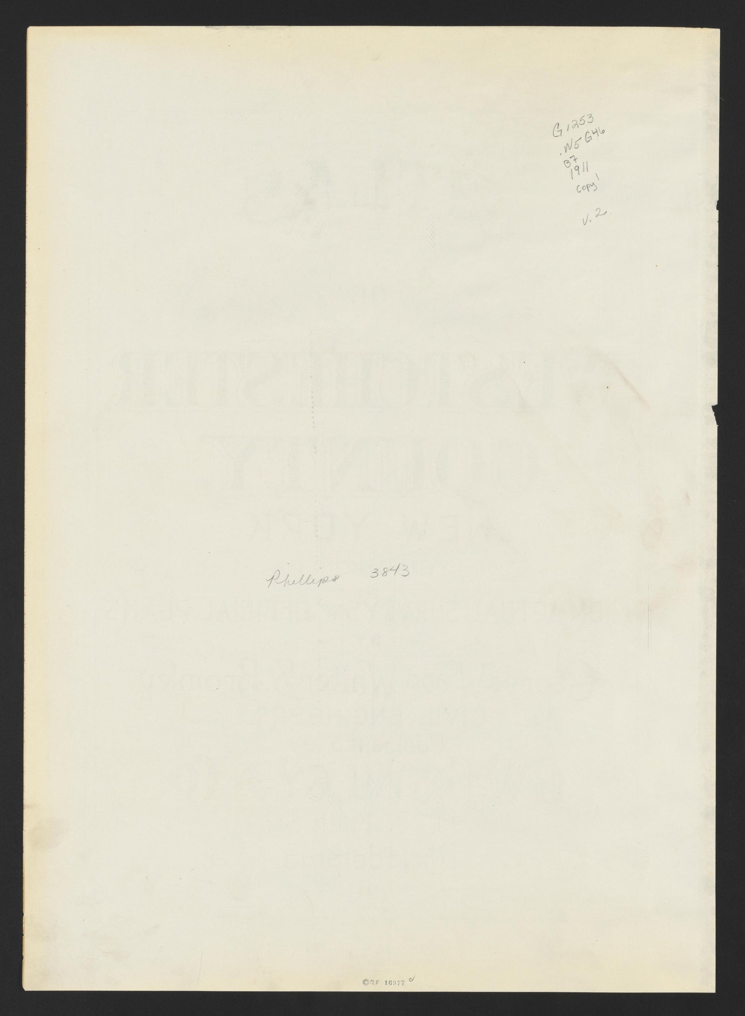 Image 3 of Atlas of Westchester County, New York from Atlas of Westchester County, New York : from Actual Surveys and Official Plans 1911 by Relic Map Company