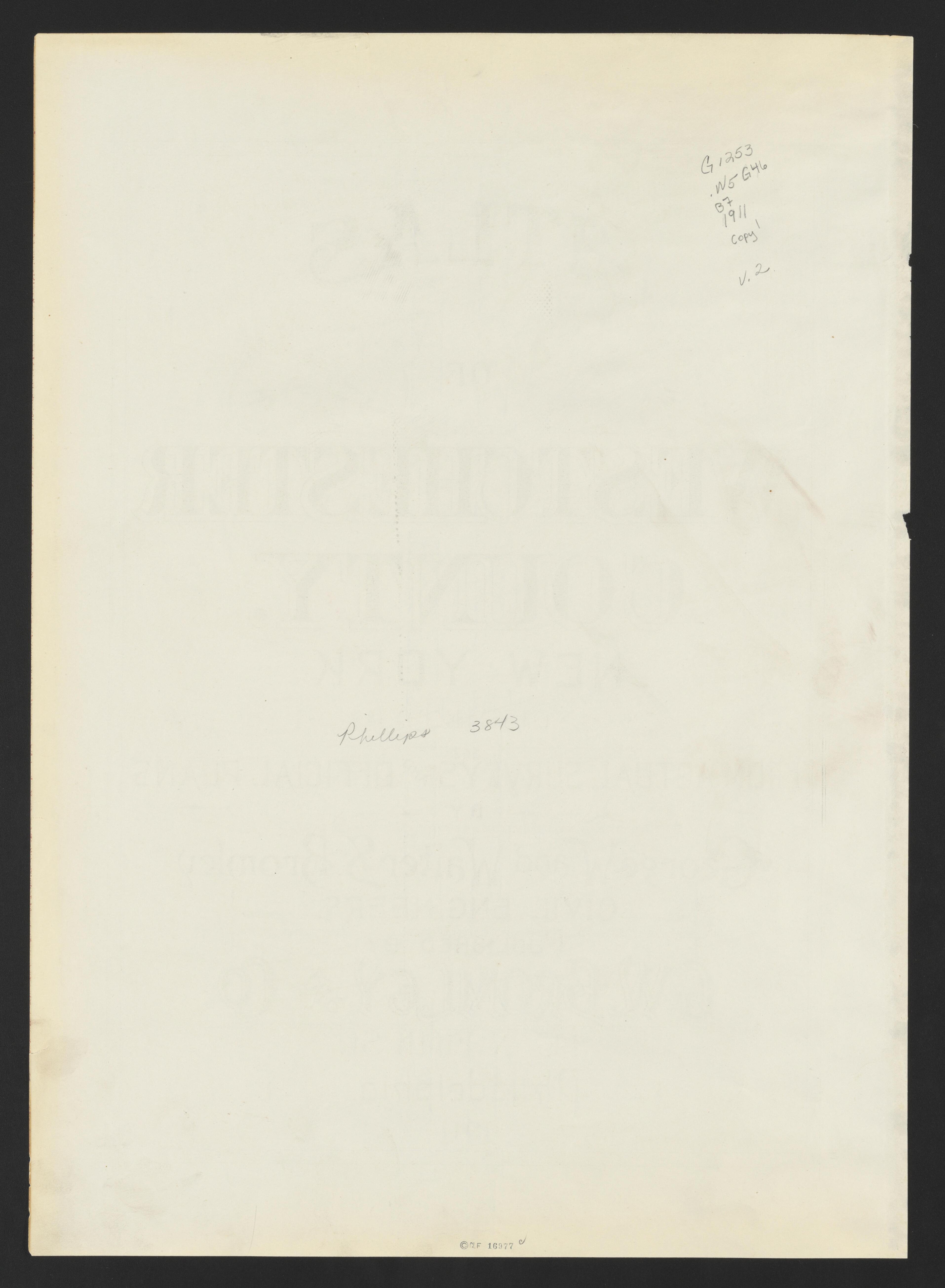 Image 3 of Atlas of Westchester County, New York from Atlas of Westchester County, New York : from Actual Surveys and Official Plans 1911 by Relic Map Company