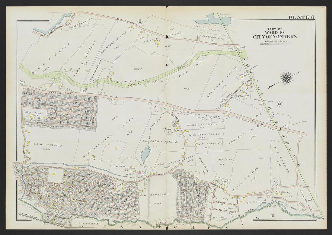Image 12 of Atlas of Westchester County, New York from Atlas of Westchester County, New York : from Actual Surveys and Official Plans 1911 by Relic Map Company