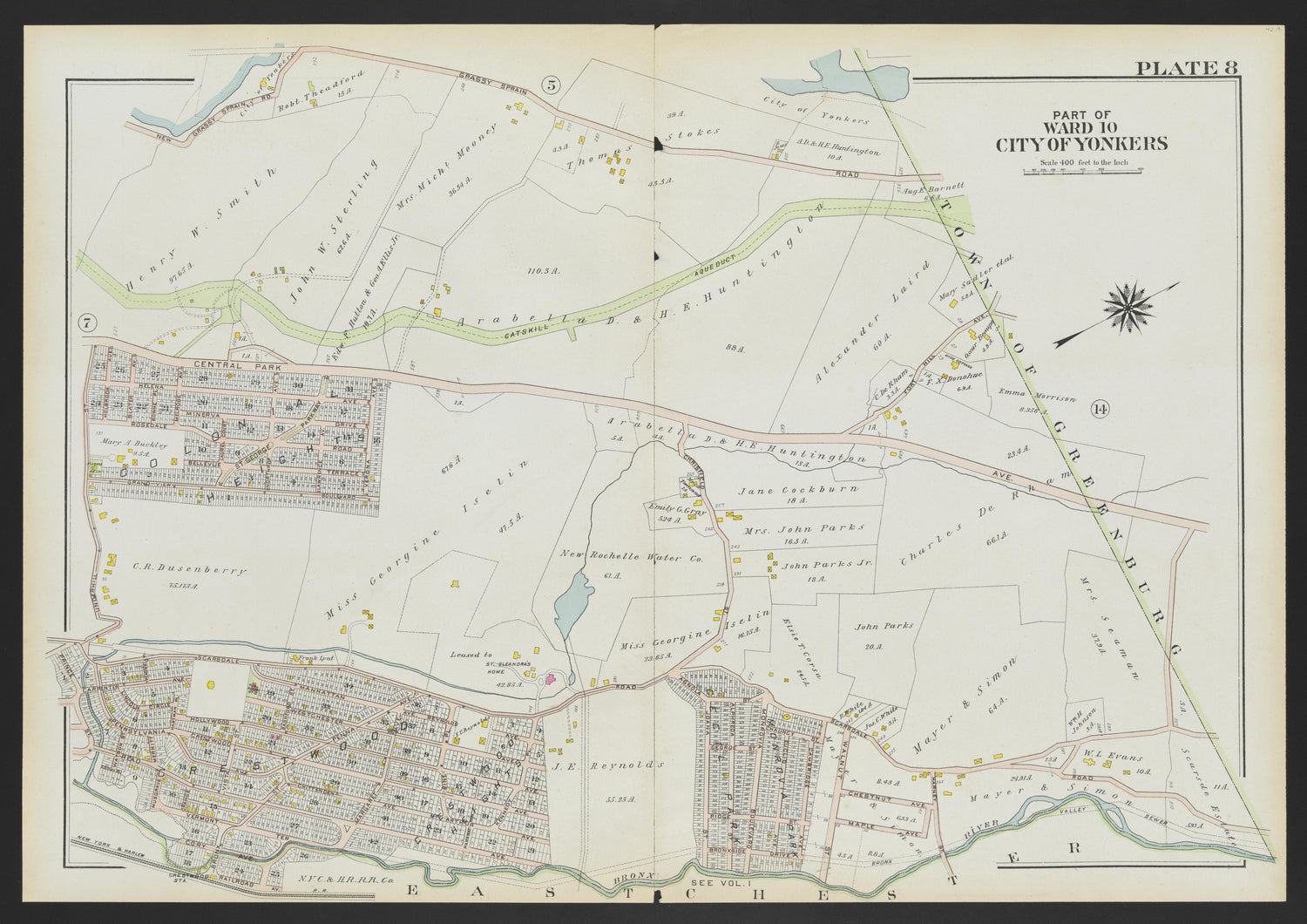 Image 12 of Atlas of Westchester County, New York from Atlas of Westchester County, New York : from Actual Surveys and Official Plans 1911 by Relic Map Company