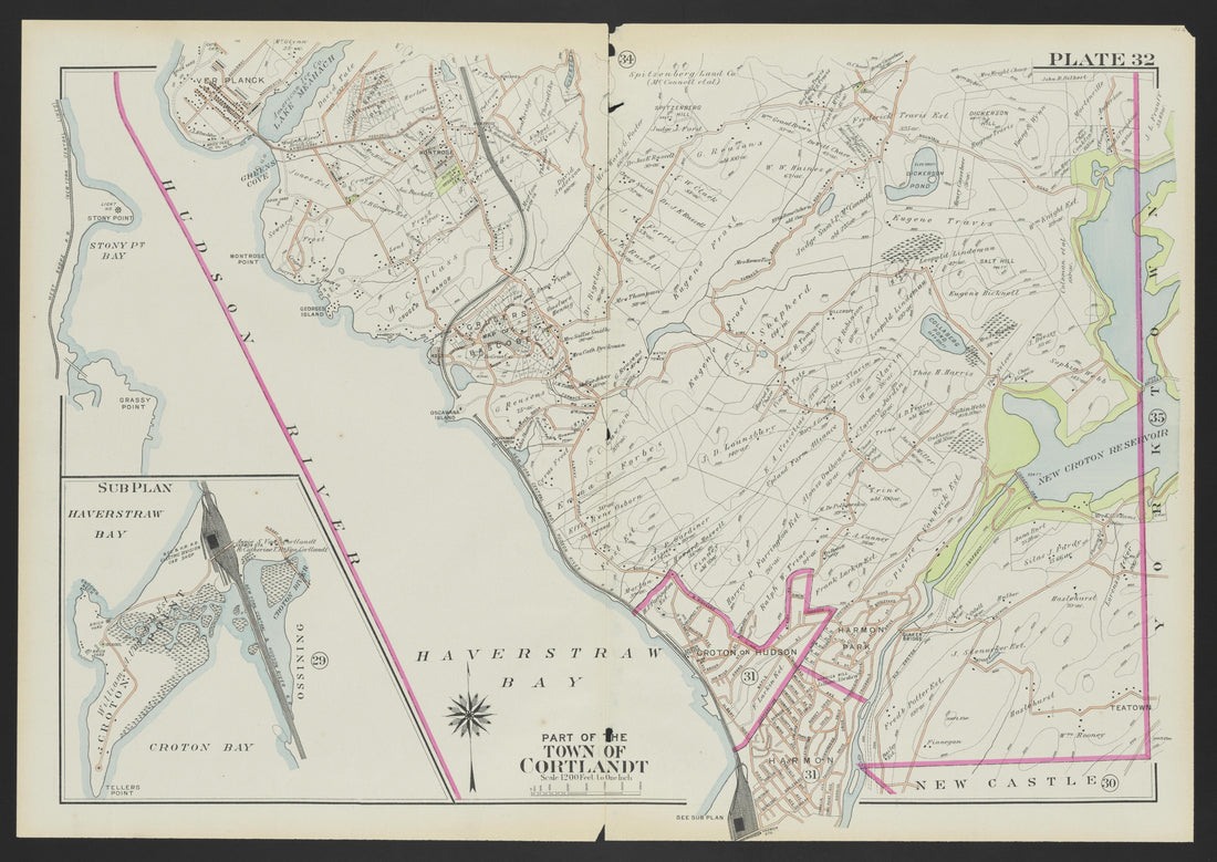 Image 36 of Atlas of Westchester County, New York from Atlas of Westchester County, New York : from Actual Surveys and Official Plans 1911 by Relic Map Company