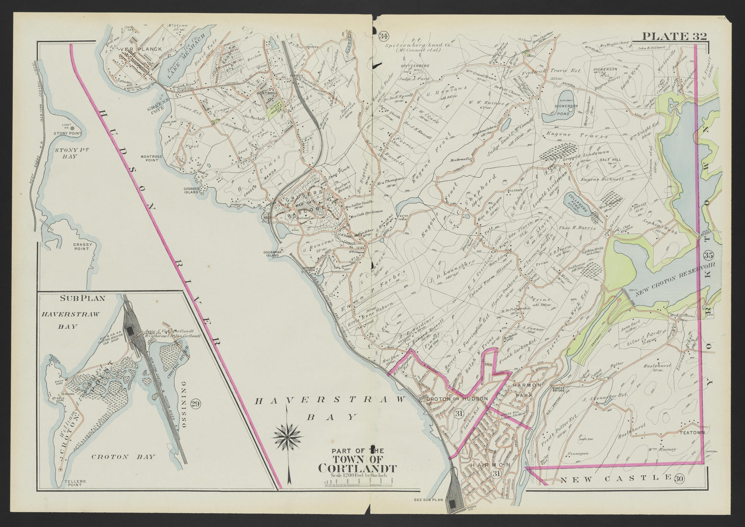Image 36 of Atlas of Westchester County, New York from Atlas of Westchester County, New York : from Actual Surveys and Official Plans 1911 by Relic Map Company