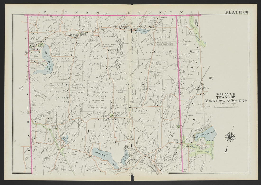 Image 40 of Atlas of Westchester County, New York from Atlas of Westchester County, New York : from Actual Surveys and Official Plans 1911 by Relic Map Company