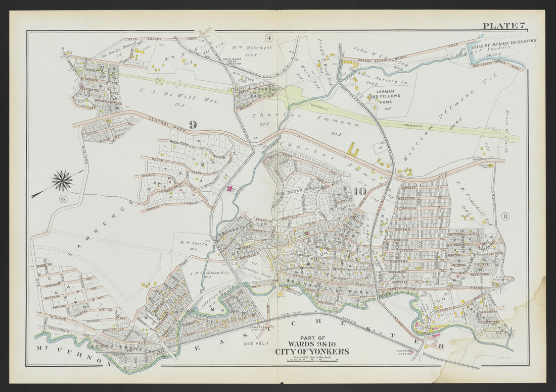 Image 11 of Atlas of Westchester County, New York from Atlas of Westchester County, New York : from Actual Surveys and Official Plans 1911 by Relic Map Company