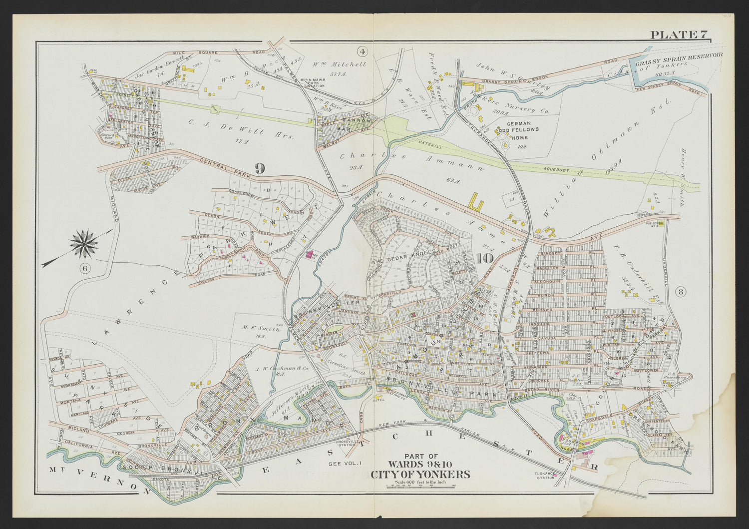 Image 11 of Atlas of Westchester County, New York from Atlas of Westchester County, New York : from Actual Surveys and Official Plans 1911 by Relic Map Company