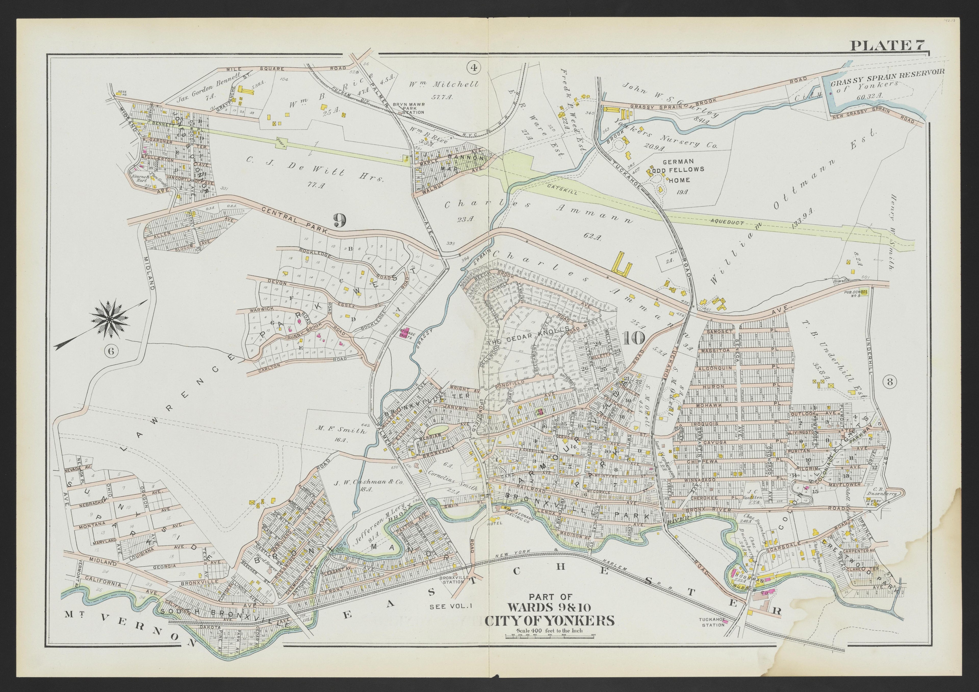 Image 11 of Atlas of Westchester County, New York from Atlas of Westchester County, New York : from Actual Surveys and Official Plans 1911 by Relic Map Company