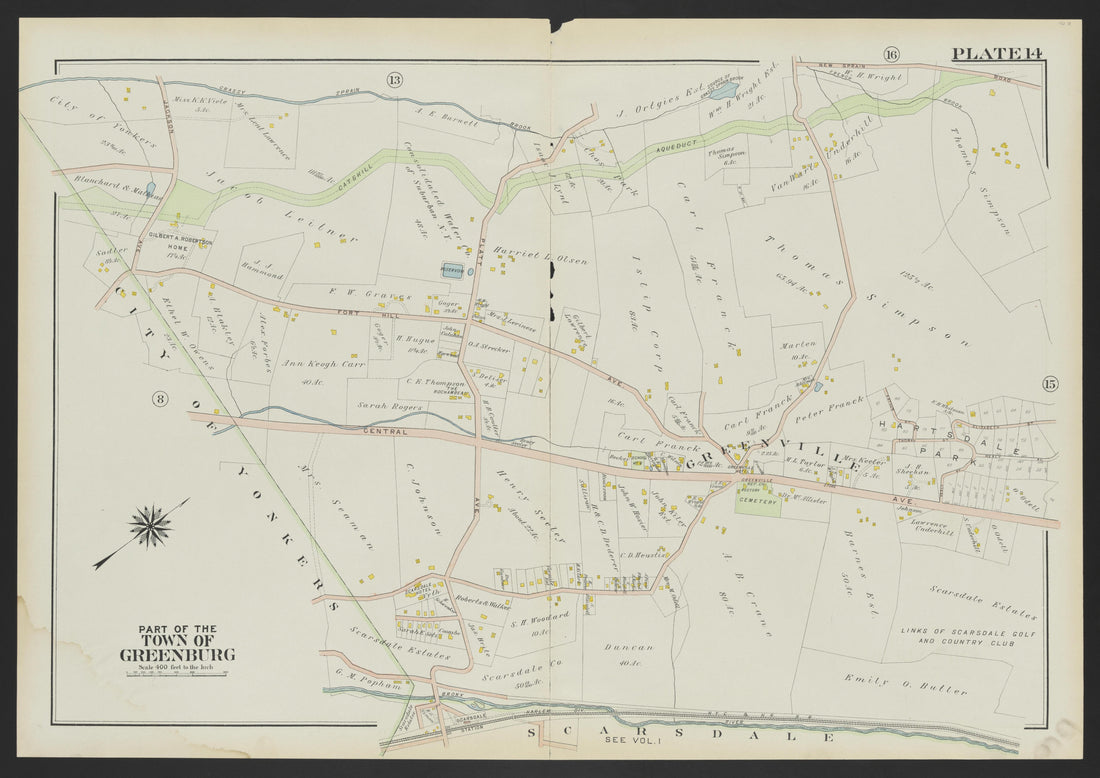 Image 18 of Atlas of Westchester County, New York from Atlas of Westchester County, New York : from Actual Surveys and Official Plans 1911 by Relic Map Company